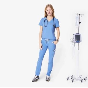 Light blue joggers figs